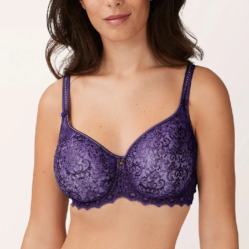 Cassiopee Full Cup Bra Purple