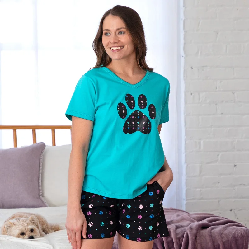 80368-polka-dot-paws-pajama-shorts-set