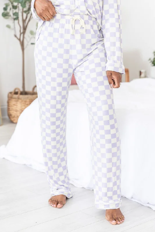 makes-a-difference-purple-checkered-pajama-set