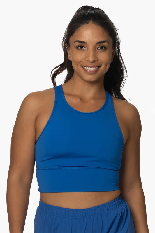 Rae Sports Bra - Olympia Blue