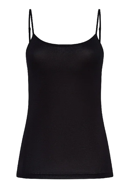 Soft Touch Spaghetti Camisole | Black 71256-019