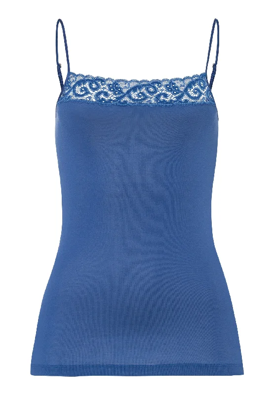 Moments Spaghetti Cami | True Navy 71484-2604