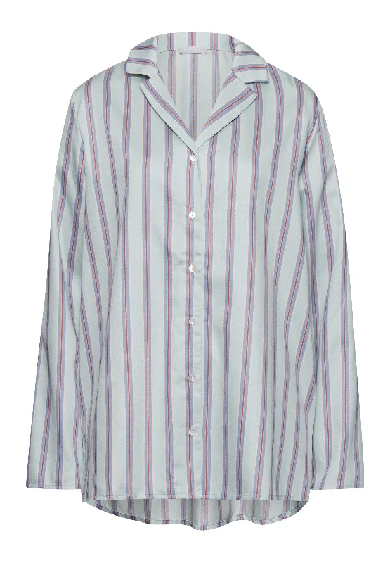 Sleep And Lounge Long Sleeve Bigshirt | Balanced Stripe 74849-2164