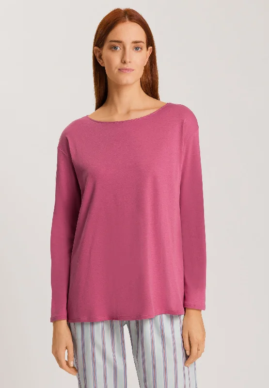 Loie Long Sleeve Shirt | Rose Wine 74882-2414