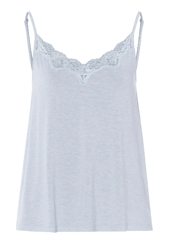 Natural Elegance Spaghetti Cami | Whispering Blue 74904-2503