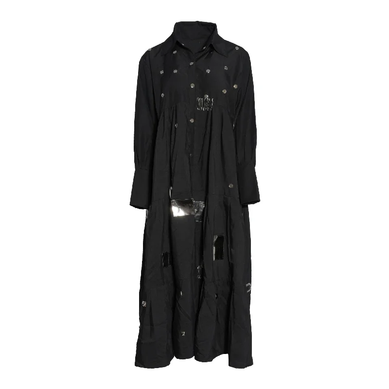 Fahm Women's Black Abaya, Free Size