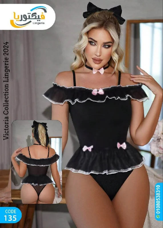 hot lingerie Fancy Kitty Onesie Bodysuit