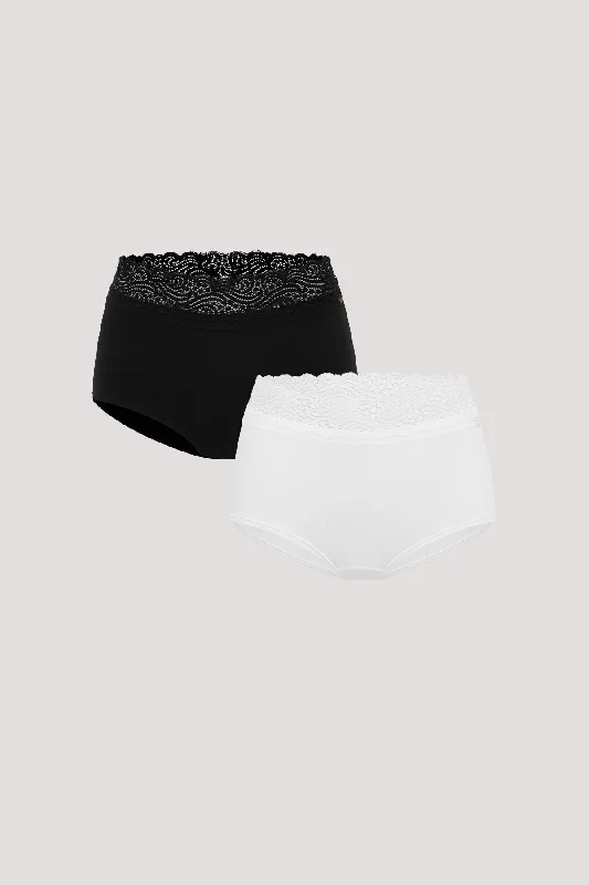 Travel Lace Girlshort 2pk