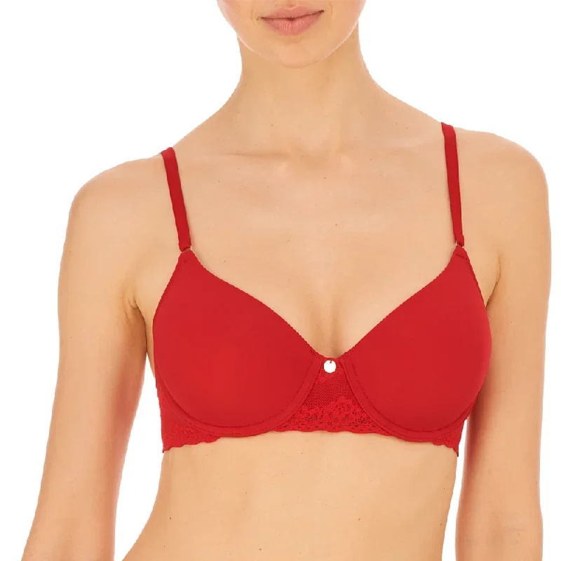 Natori Bliss Perfection Contour Underwire Bra 721154 Poinsettia