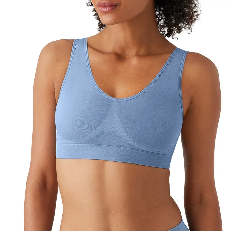 B-Smooth Wire Free Bralette Winward Blue