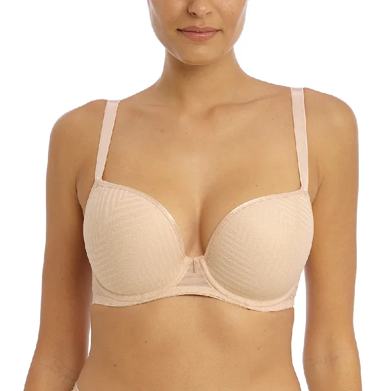 Freya Tailored Molded Plunge Bra AA401131 Natural Beige