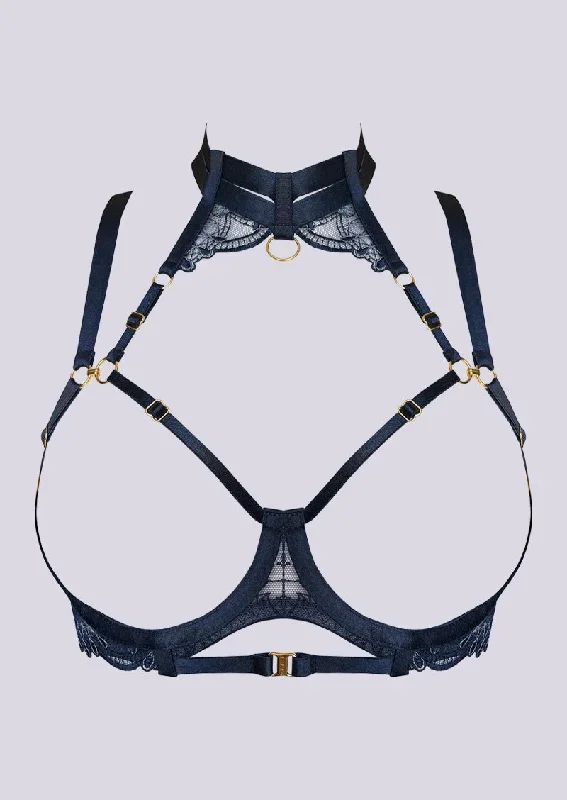 bordelle-mari-ouvert-wire-bra-navy-blue