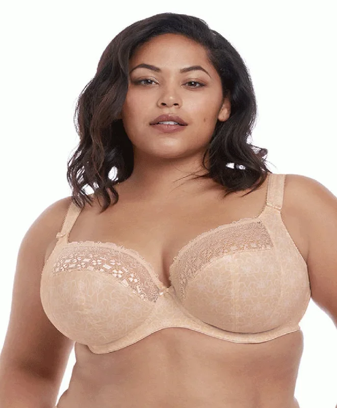 Elomi Kim Underwire Plunge Bra Stretch, Caramel | Beige Elomi Kim Bras