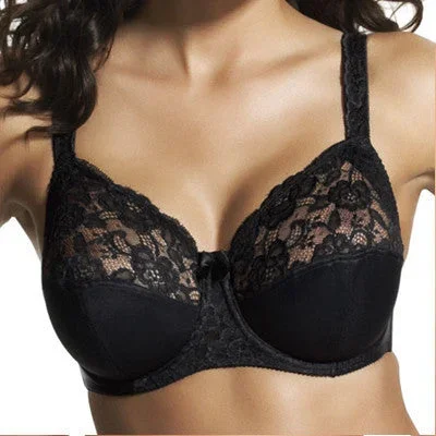 Helena Black Full Cup Bra - Fantasie