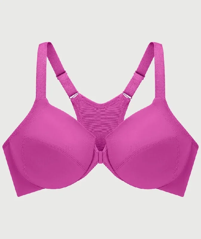 glamorise-front-close-smoothing-wonderwire-bra-berry