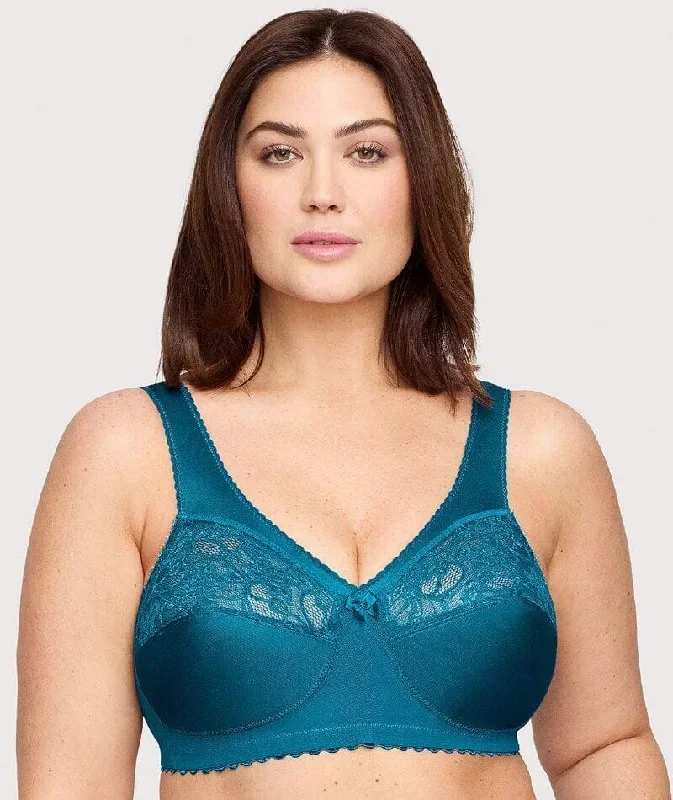 Glamorise Magiclift Original Wire-Free Support Bra - Dark Teal