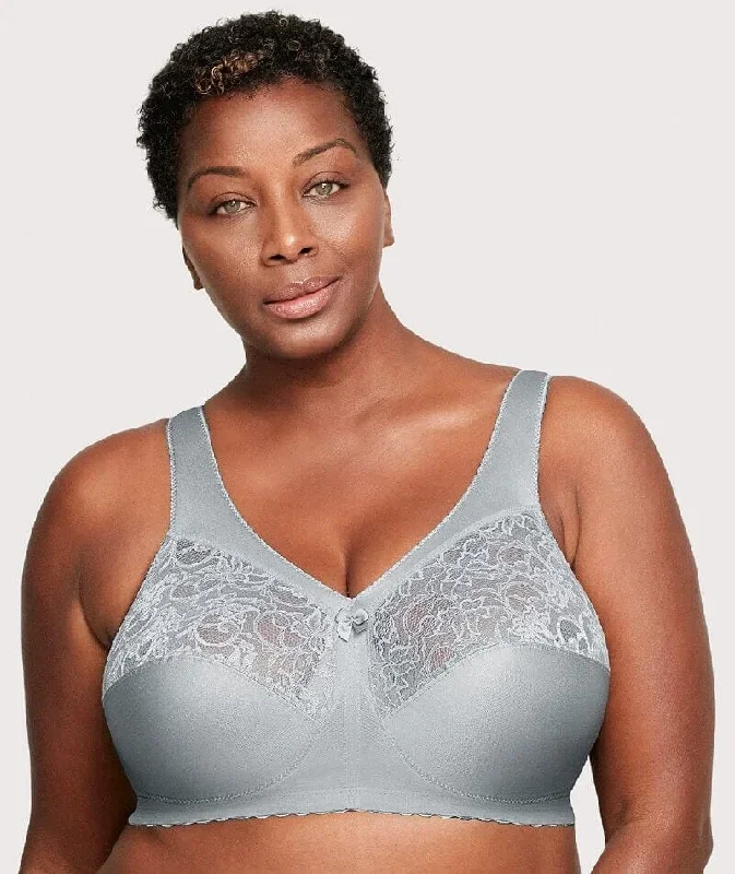 Glamorise Magiclift Original Wire-Free Support Bra - Soft Gray