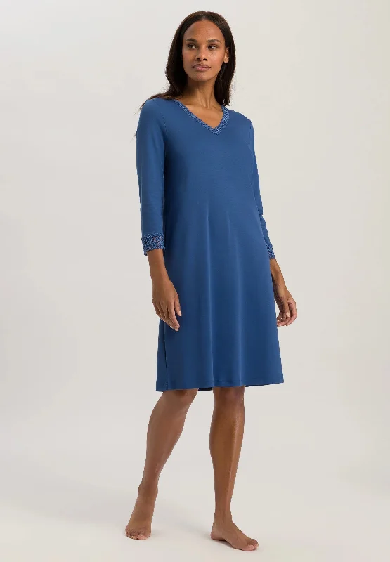 Hanro - Moments Cotton 3/4 Sleeve Nightdress