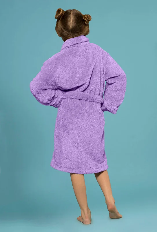 lavendar-plush-bathrobes-for-little-girls