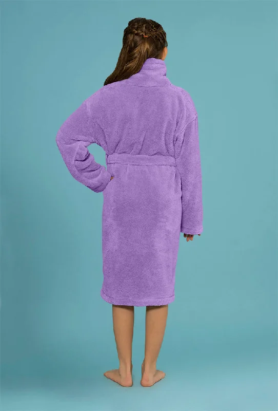 lavendar-plush-bathrobes-for-little-girls