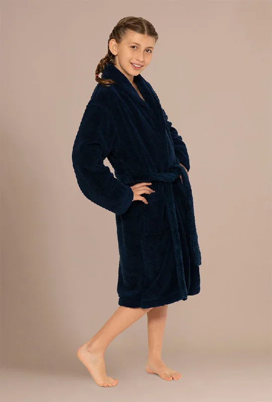 navy-plush-bathrobes-for-little-girls