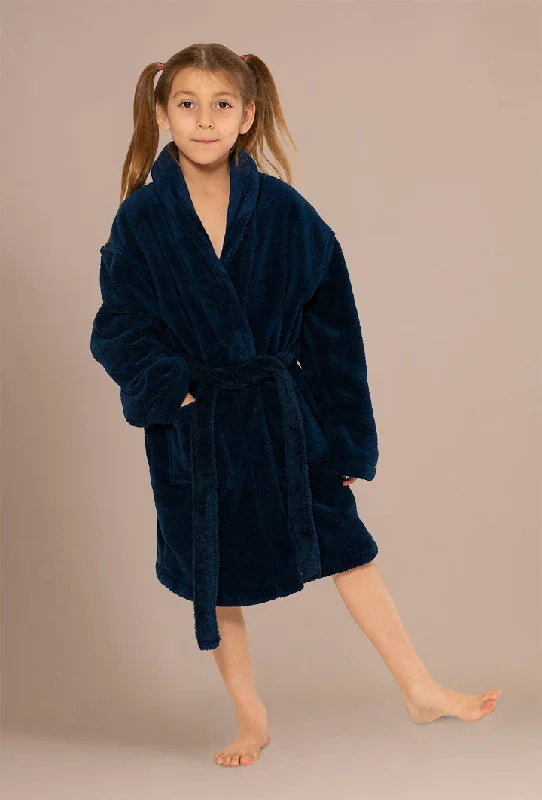 navy-plush-bathrobes-for-little-girls