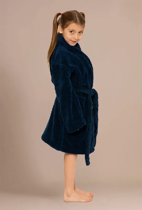 navy-plush-bathrobes-for-little-girls