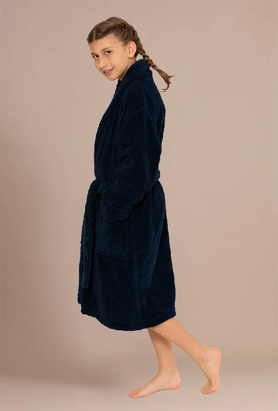 navy-plush-bathrobes-for-little-girls