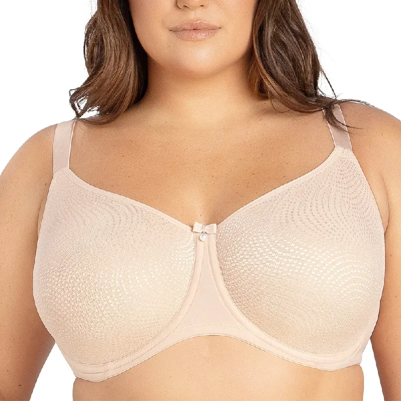 Parfait Pearl Non-Padded Seamless Minimizer Bra P60921 Cameo Rose