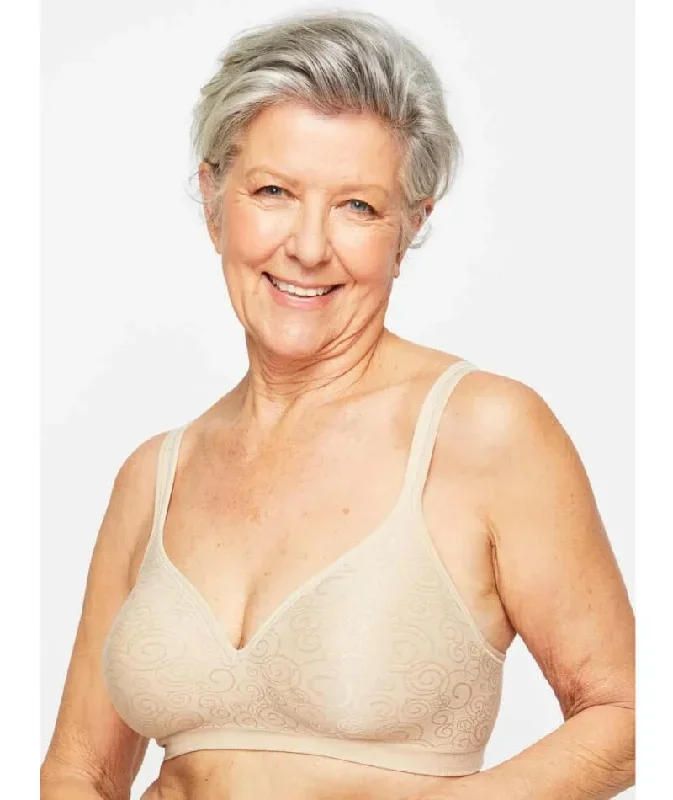 Playtex Comfort Revolution Swirl Wire-Free Bra - Nude Swirl