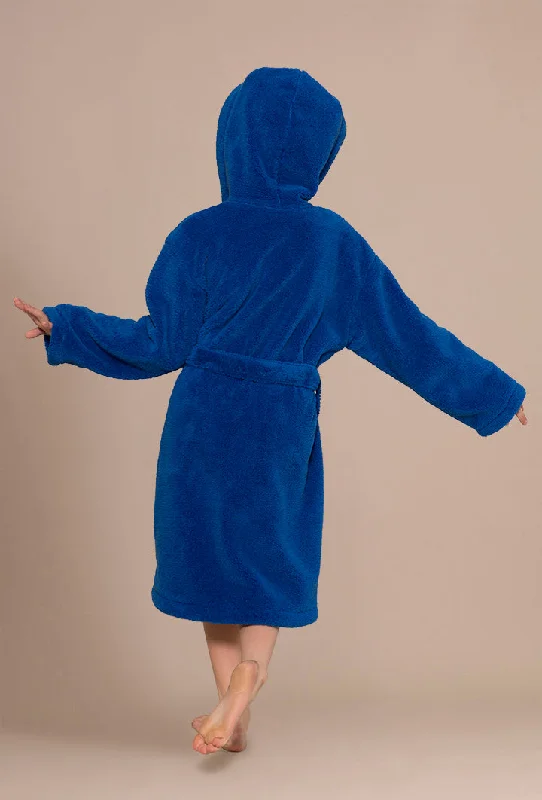 royal-blue-girls-cute-hooded-robe-soft-absorbent-warm-plush-microfleece-2-pockets-belt