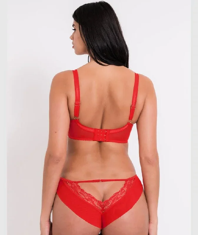 scantilly-fascinate-plunge-bra-poppy-red