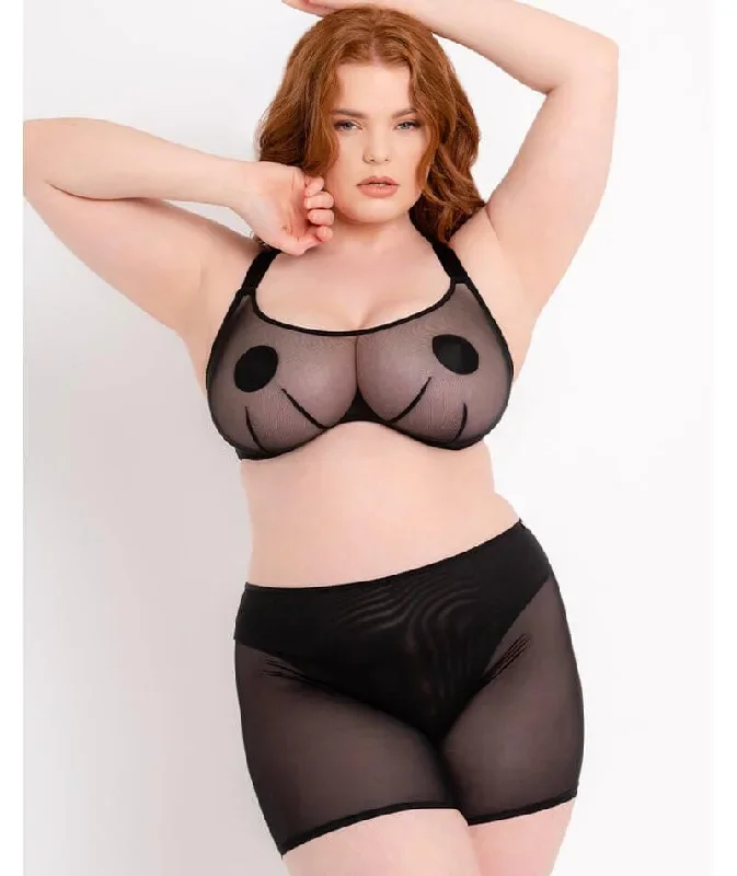 scantilly-superheroine-bandeau-bra-black