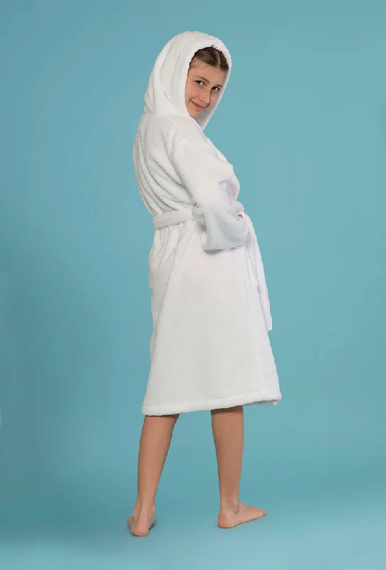 white-girls-cute-hooded-robe-soft-absorbent-warm-plush-microfleece-2-pockets-belt